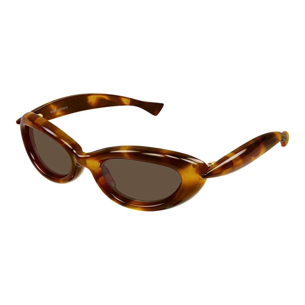 Bottega Veneta Occhiali da Sole BV1484S 002 Marrone/Marrone Donna