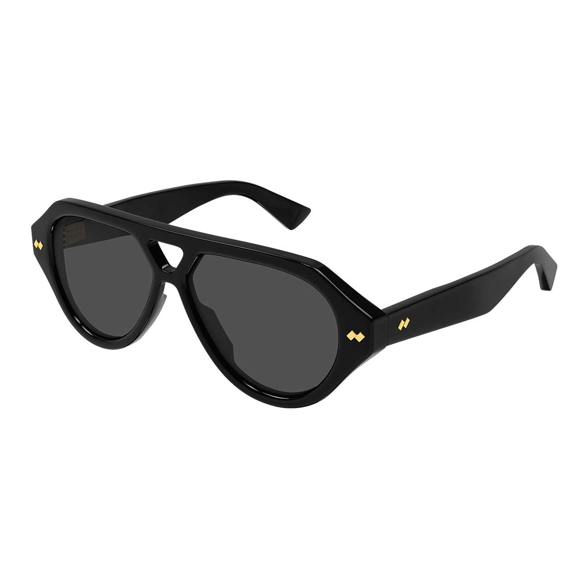 Bottega Veneta Occhiali da Sole BV1485S 001 Nero/Grigio Unisex 2