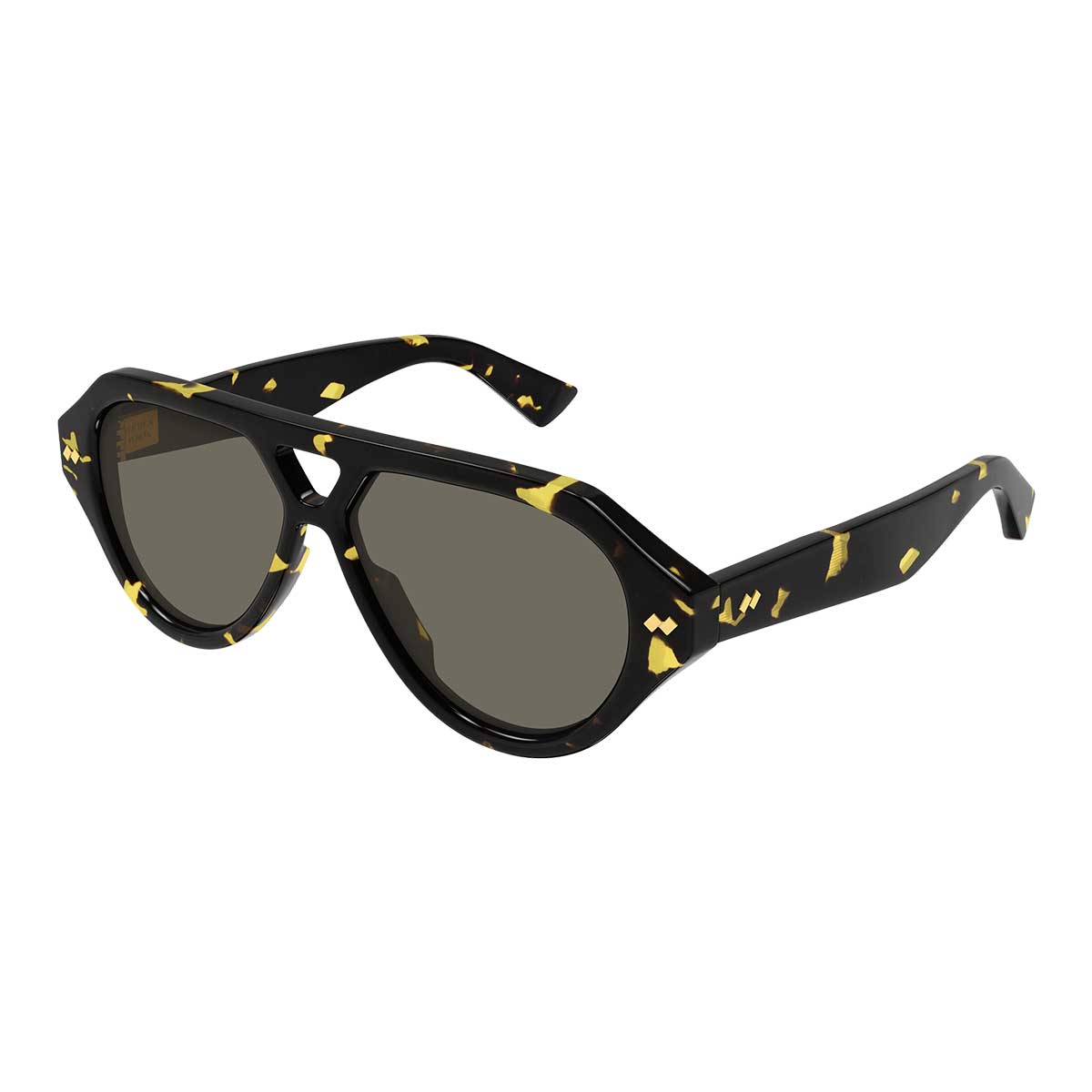 Bottega Veneta Occhiali da Sole BV1485S 002 Marrone/Marrone Unisex 2