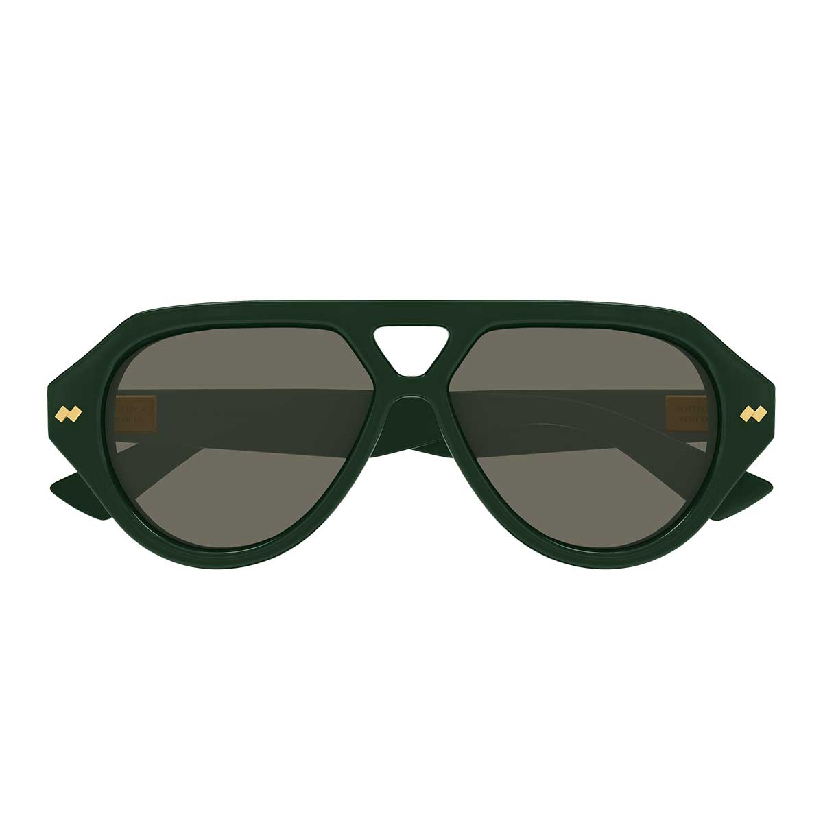 Bottega Veneta Occhiali da Sole BV1485S 005 Verde/Marrone Unisex