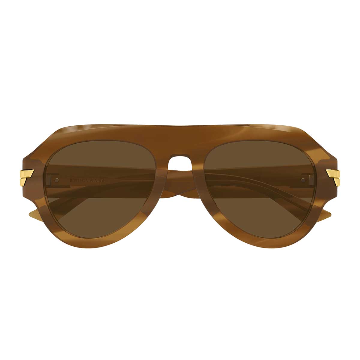 Bottega Veneta Occhiali da Sole BV1488S 003 Marrone/Marrone Unisex