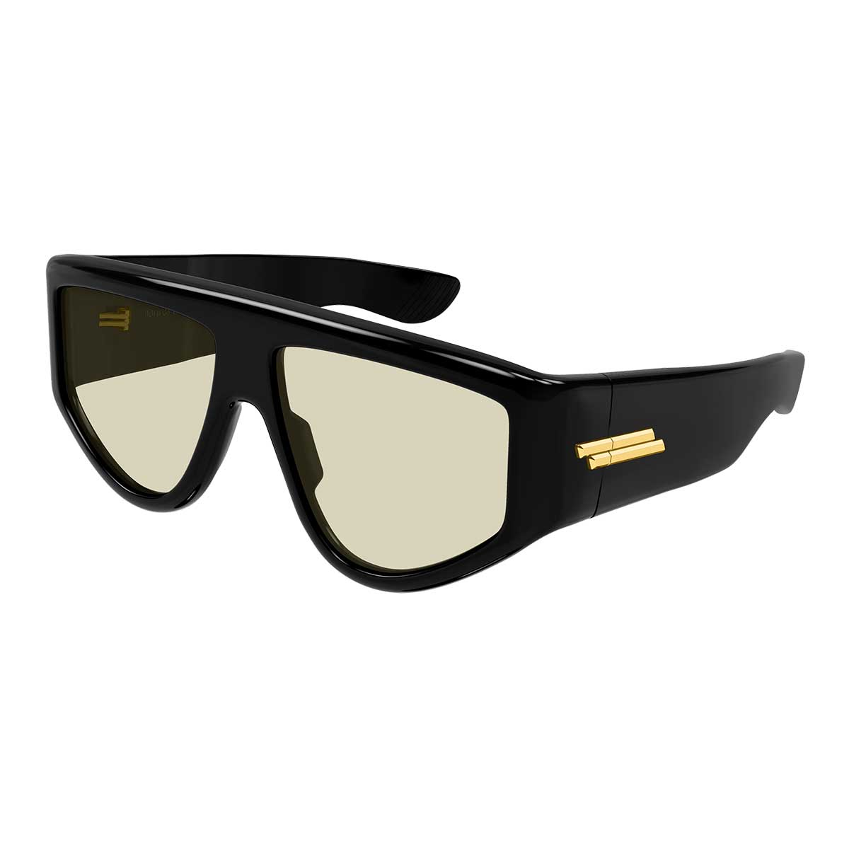 Bottega Veneta Occhiali da Sole BV1492S 002 Nero/Marrone Unisex 2
