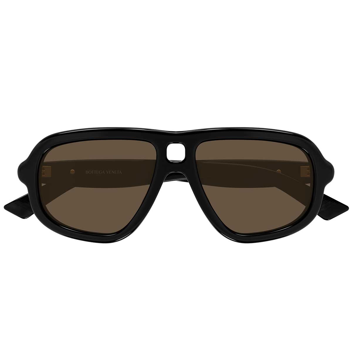 Bottega Veneta Occhiali da Sole BV1494S 001 Nero/Marrone Unisex