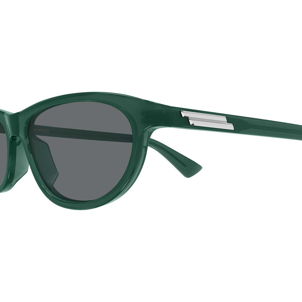Bottega Veneta Occhiali da Sole BV1497S 003 Verde/Grigio Unisex 3