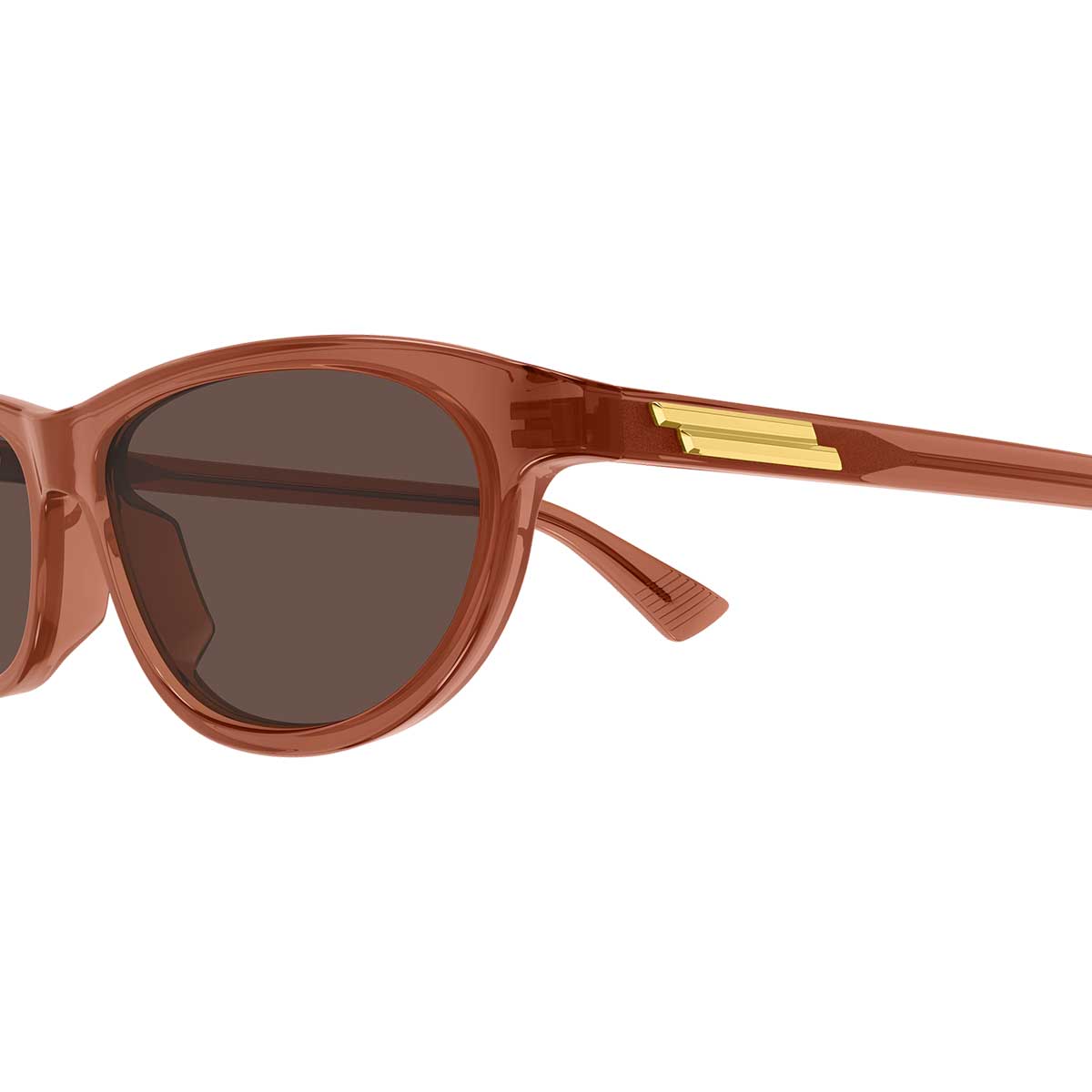 Bottega Veneta Occhiali da Sole BV1497S 004 Arancione/Marrone Unisex 3
