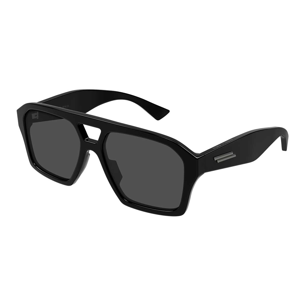 Bottega Veneta Occhiali da Sole BV1501S 001 Nero/Grigio Unisex 2