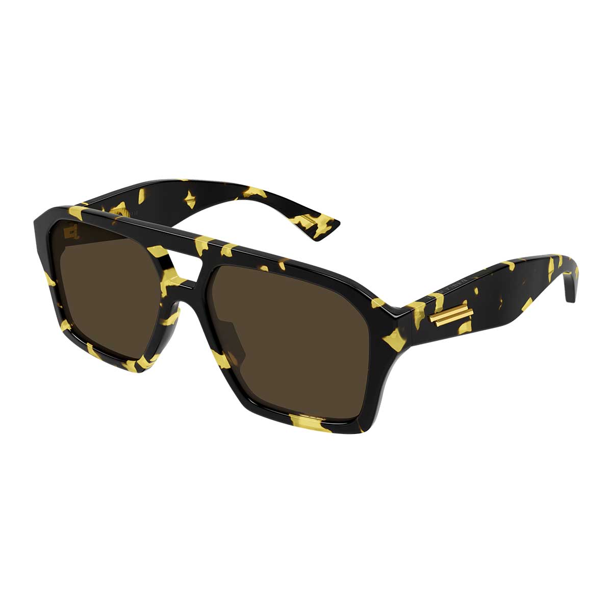 Bottega Veneta Occhiali da Sole BV1501S 002 Marrone/Marrone Unisex 2