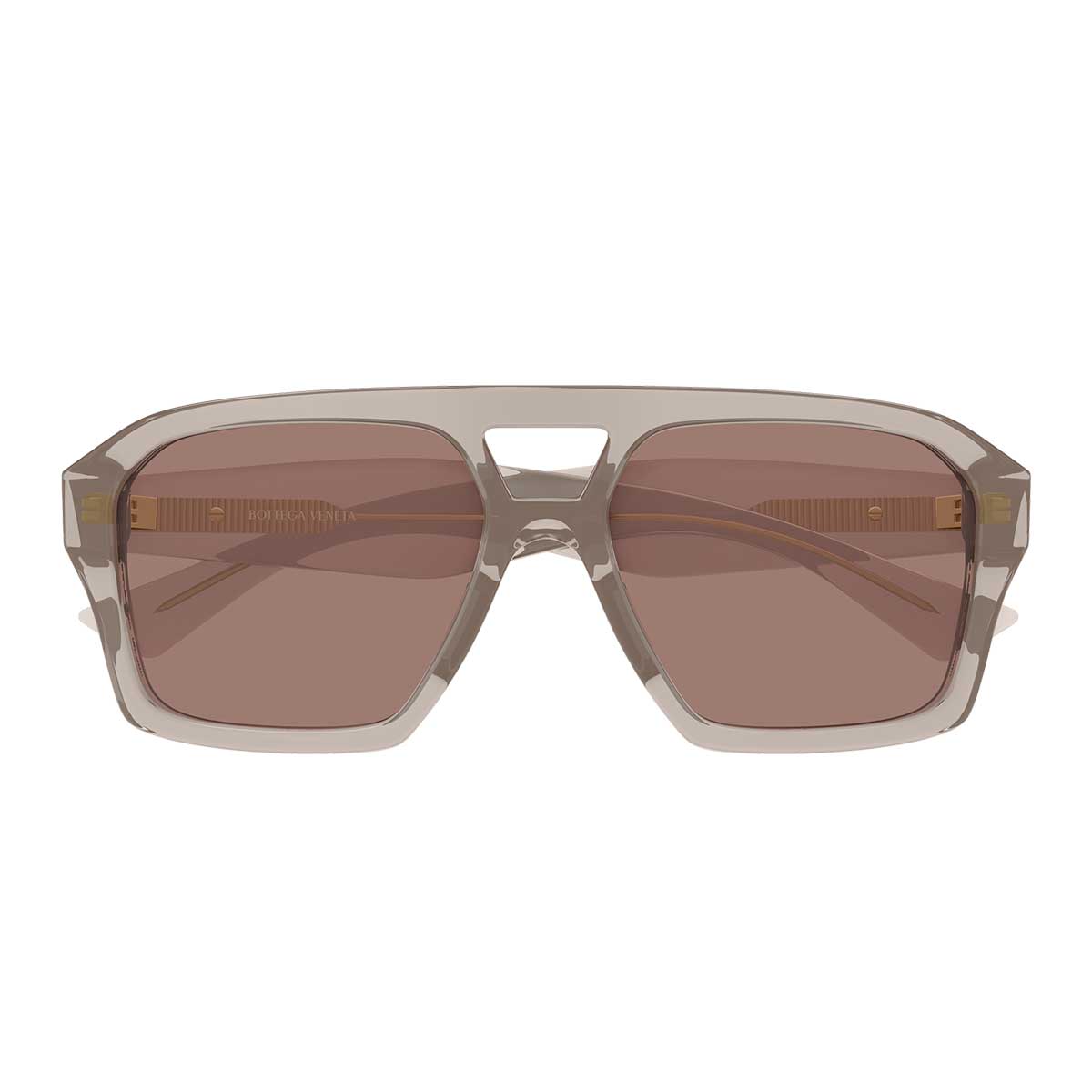 Bottega Veneta Occhiali da Sole BV1501S 003 Marrone/Marrone Unisex