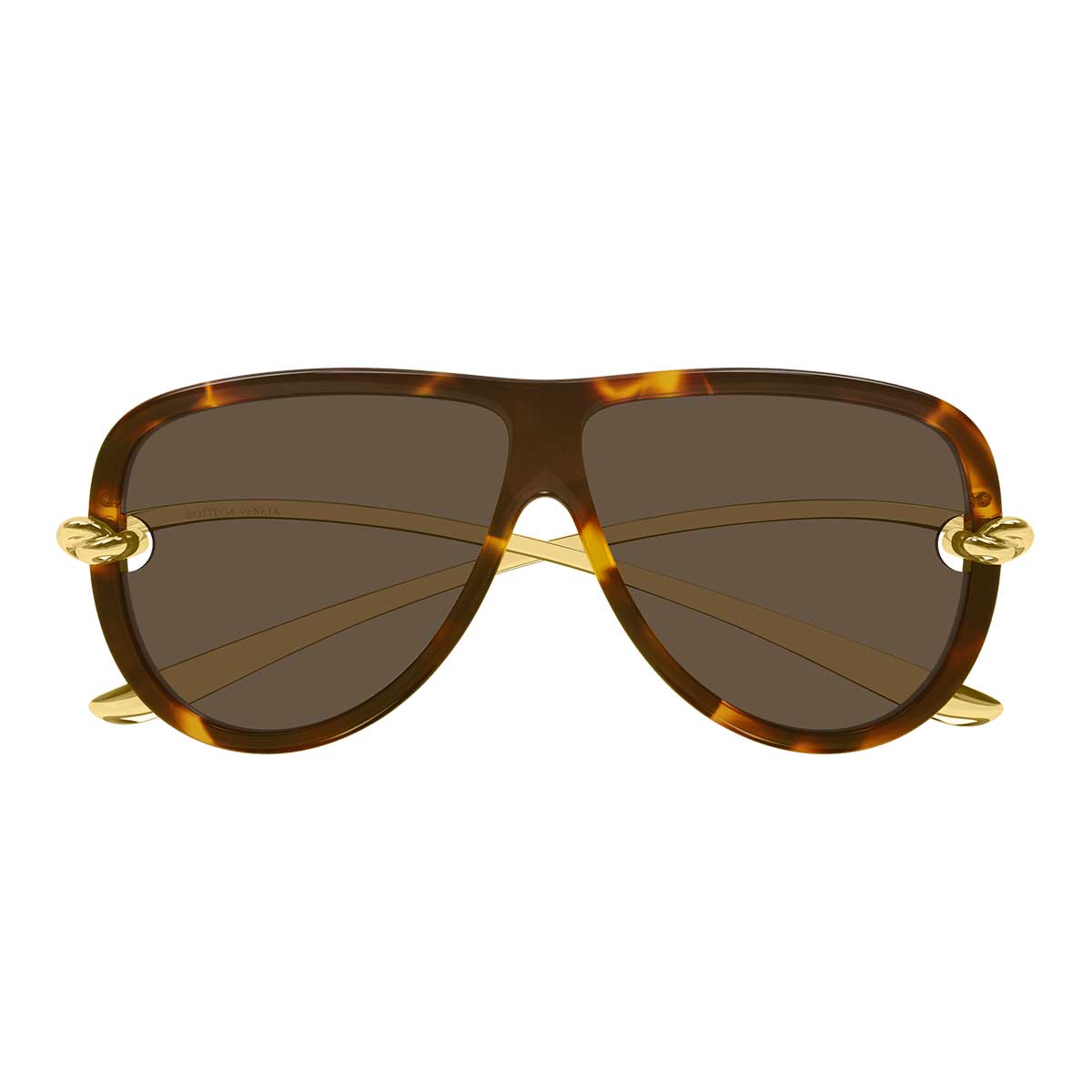Bottega Veneta Occhiali da Sole BV1513S 002 MarroneOro/Marrone Unisex