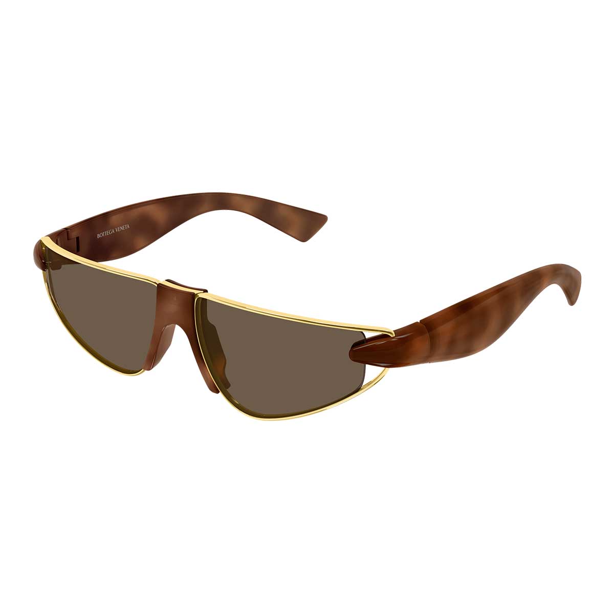Bottega Veneta Occhiali da Sole BV1523S 002 Marrone/Marrone Donna 2