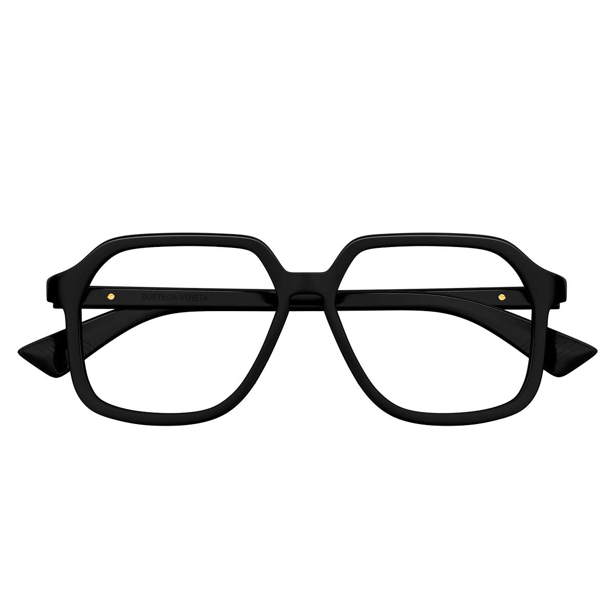Bottega Veneta Occhiali da Vista BV1329O 001 Nero/Trasparente Unisex