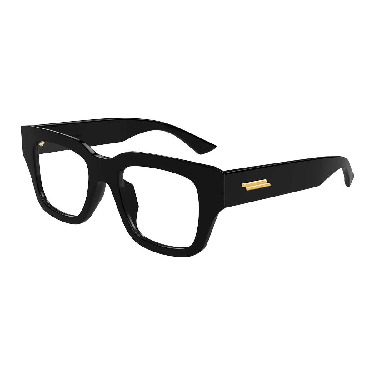 Bottega Veneta Occhiali da Vista BV1361O 005 Nero/Trasparente Uomo 2
