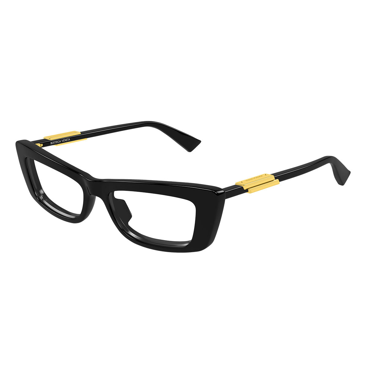 Bottega Veneta Occhiali da Vista BV1449O 001 Nero/Trasparente Donna 2