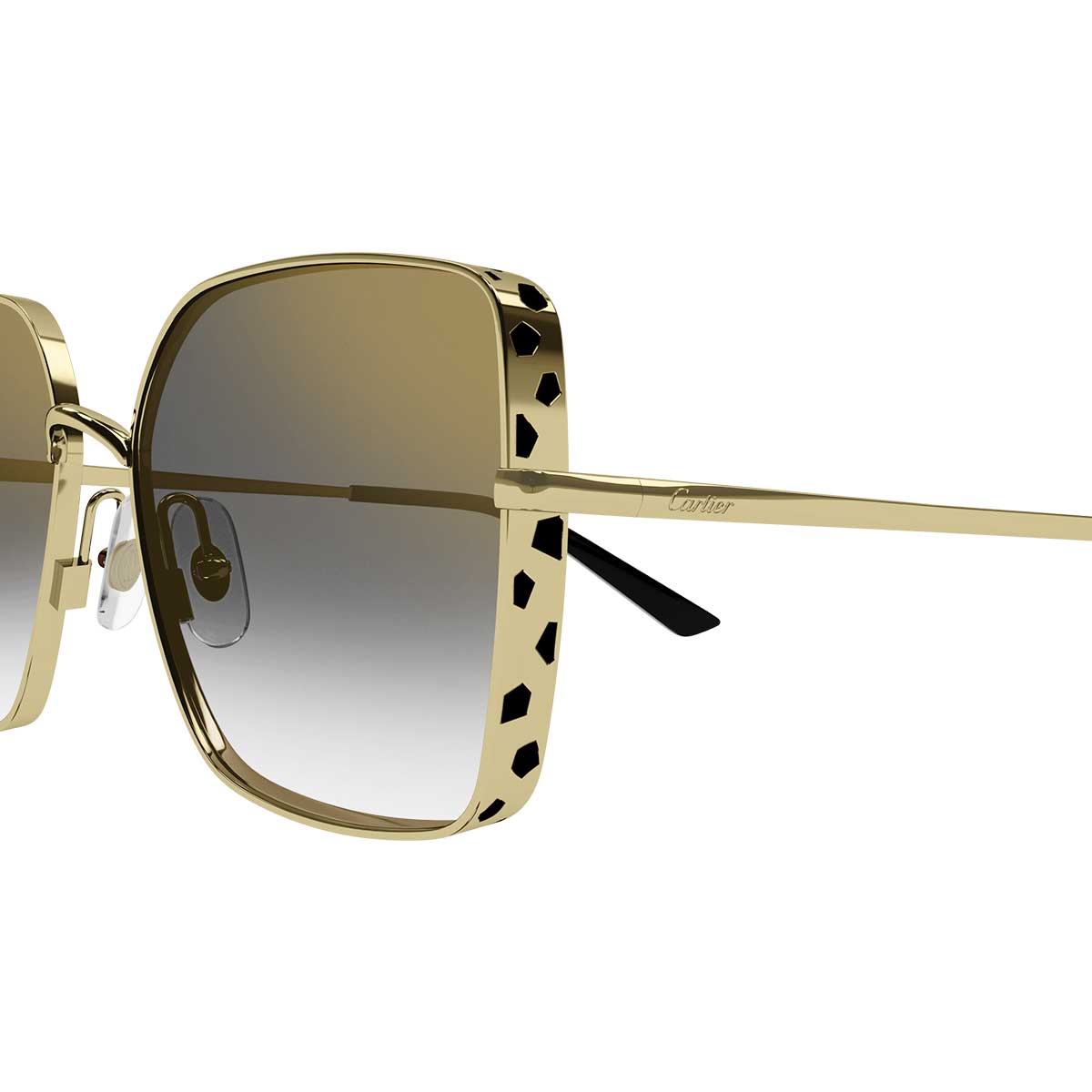 Cartier Occhiali da Sole CT0299S 001 Oro/Grigio Donna