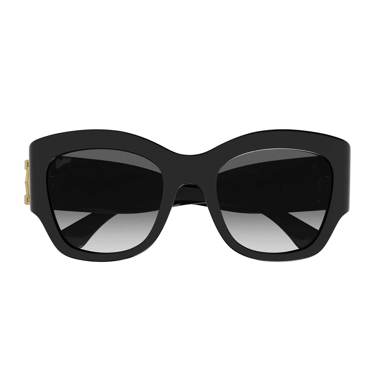 Cartier Occhiali da Sole CT0304S 001 Nero/Grigio Donna