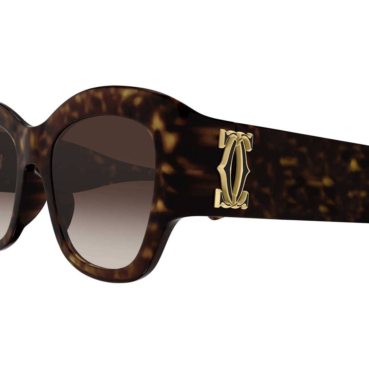 Cartier Occhiali da Sole CT0304S 002 Marrone/Marrone Donna
