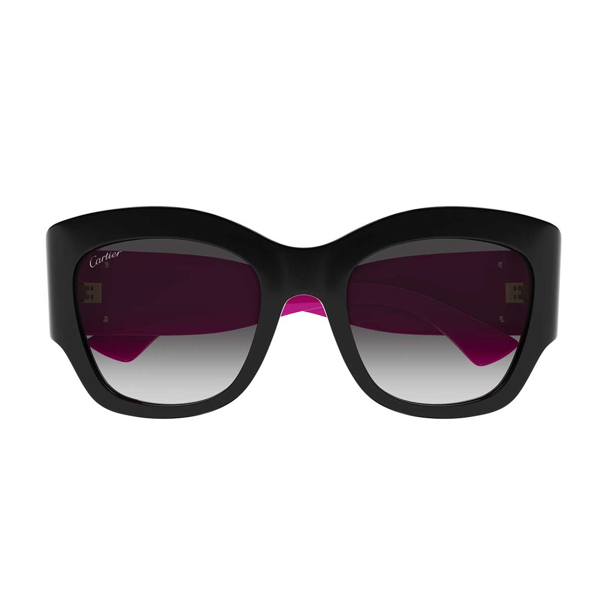 Cartier Occhiali da Sole CT0304S 005 Nero/Grigio Donna