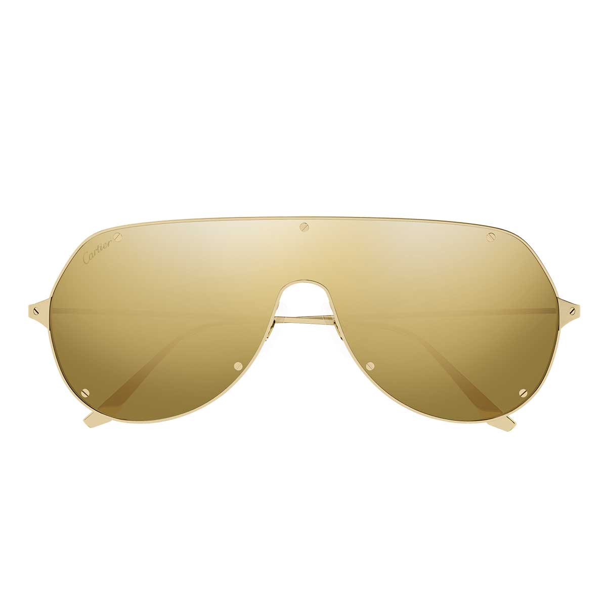 Cartier Occhiali da Sole CT0324S 003 Oro/Bronzo Uomo