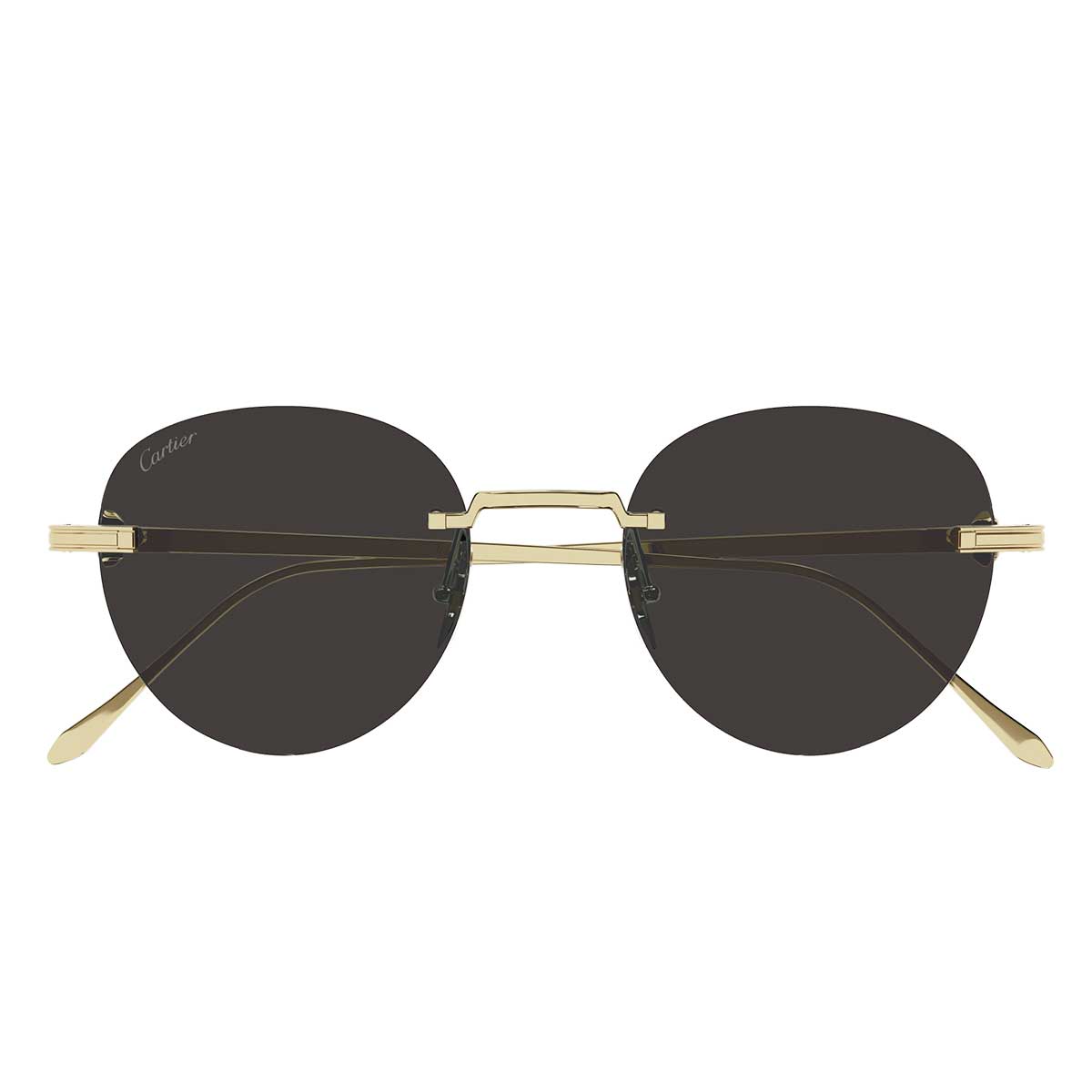 Cartier Occhiali da Sole CT0331S 002 Oro/Grigio Uomo