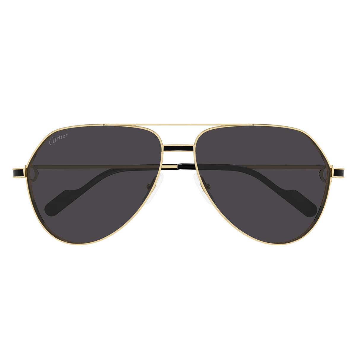Cartier Occhiali da Sole CT0334S 001 Oro/Grigio Uomo