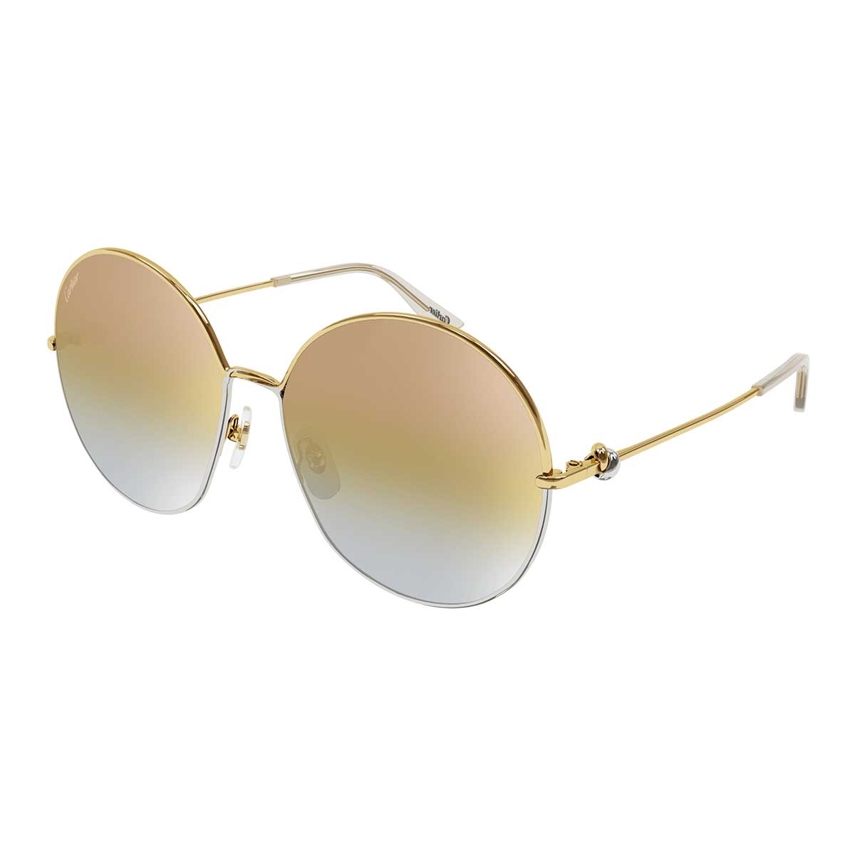 Cartier Occhiali da Sole CT0360S 003 Oro/Oro Donna 2