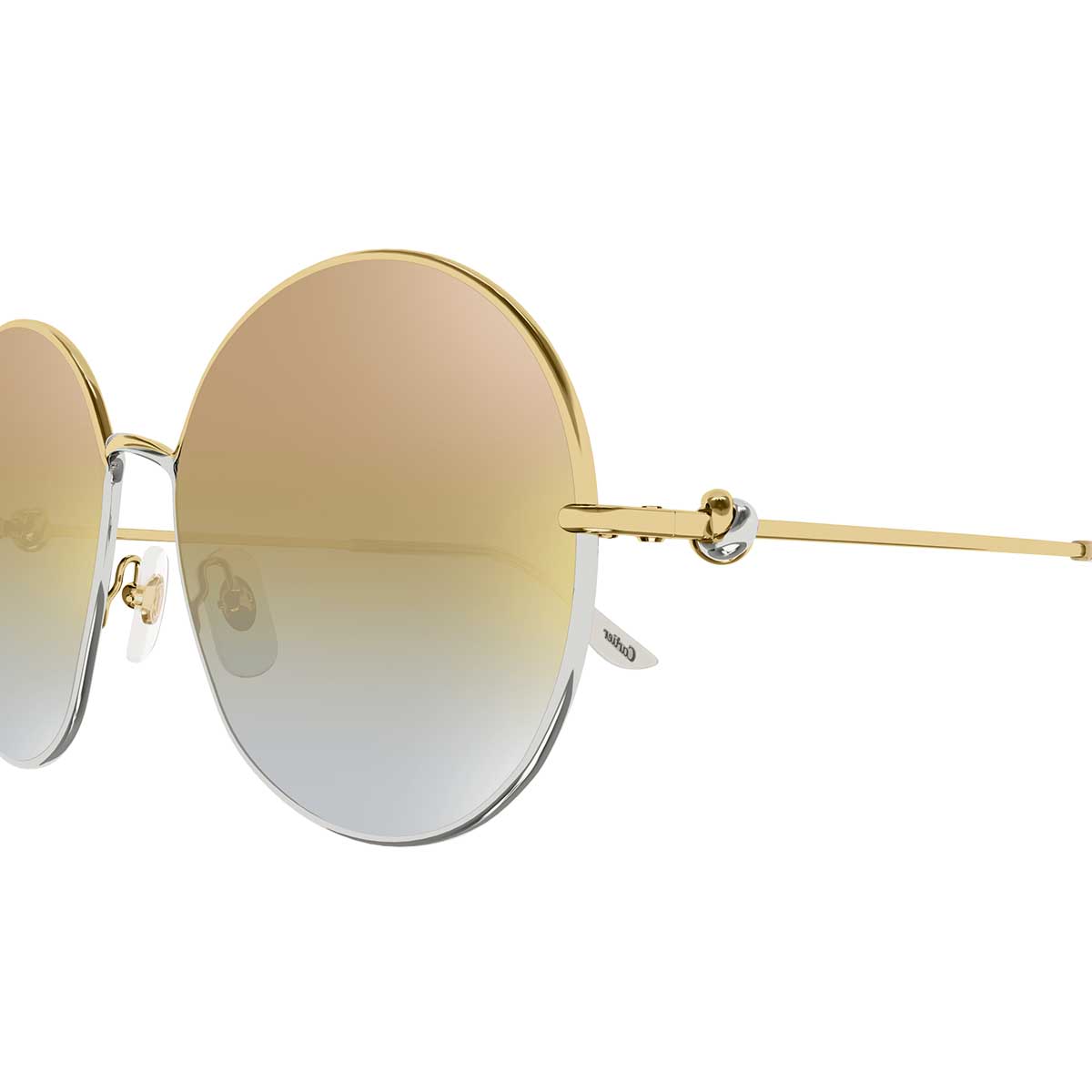 Cartier Occhiali da Sole CT0360S 003 Oro/Oro Donna 3