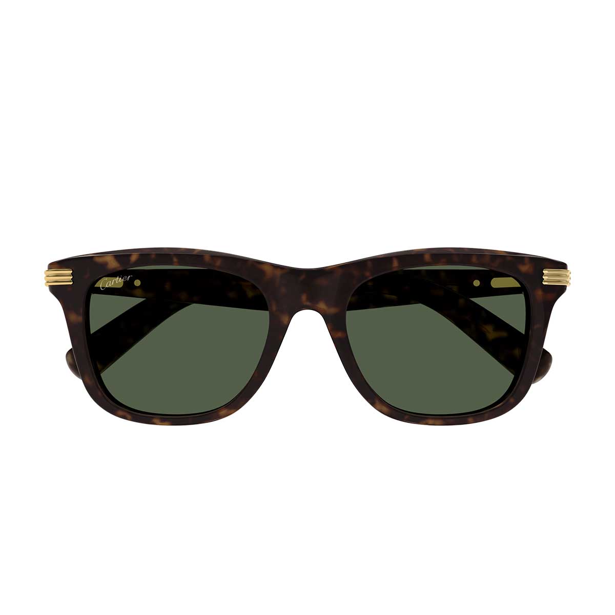 Cartier Occhiali da Sole CT0396S 002 Marrone/Verde Uomo