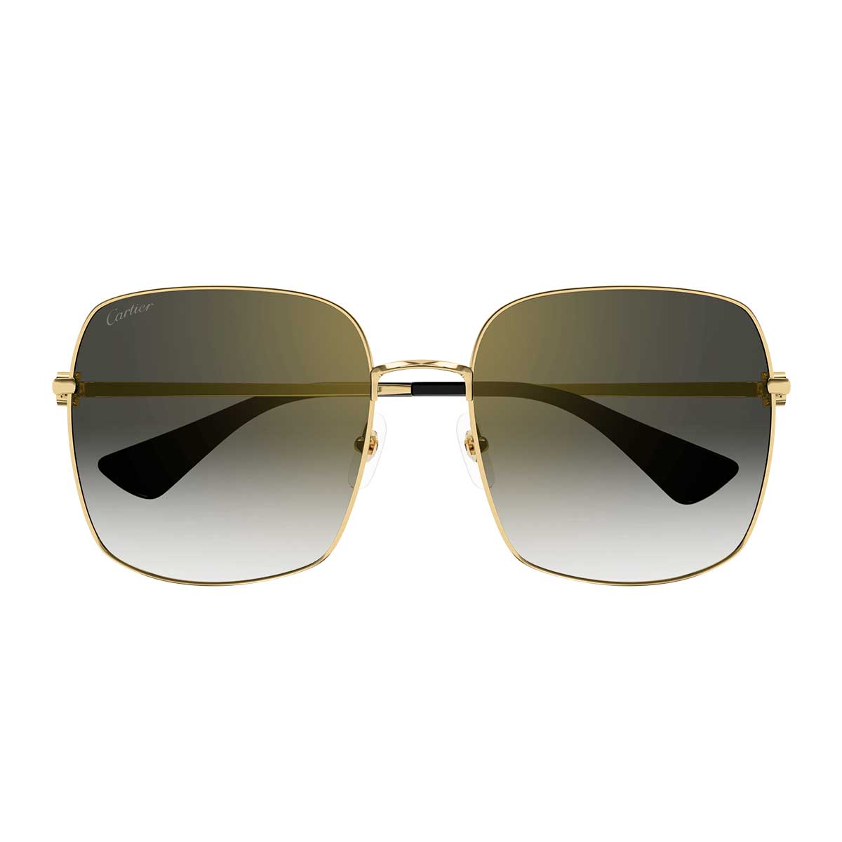 Cartier Occhiali da Sole CT0401S 001 Oro/Grigio Donna
