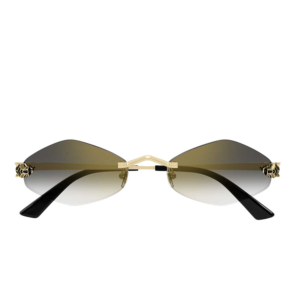 Cartier Occhiali da Sole CT0433S 001 Oro/Grigio Donna