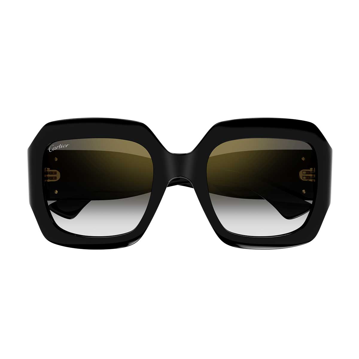 Cartier Occhiali da Sole CT0434S 001 Nero/Grigio Donna