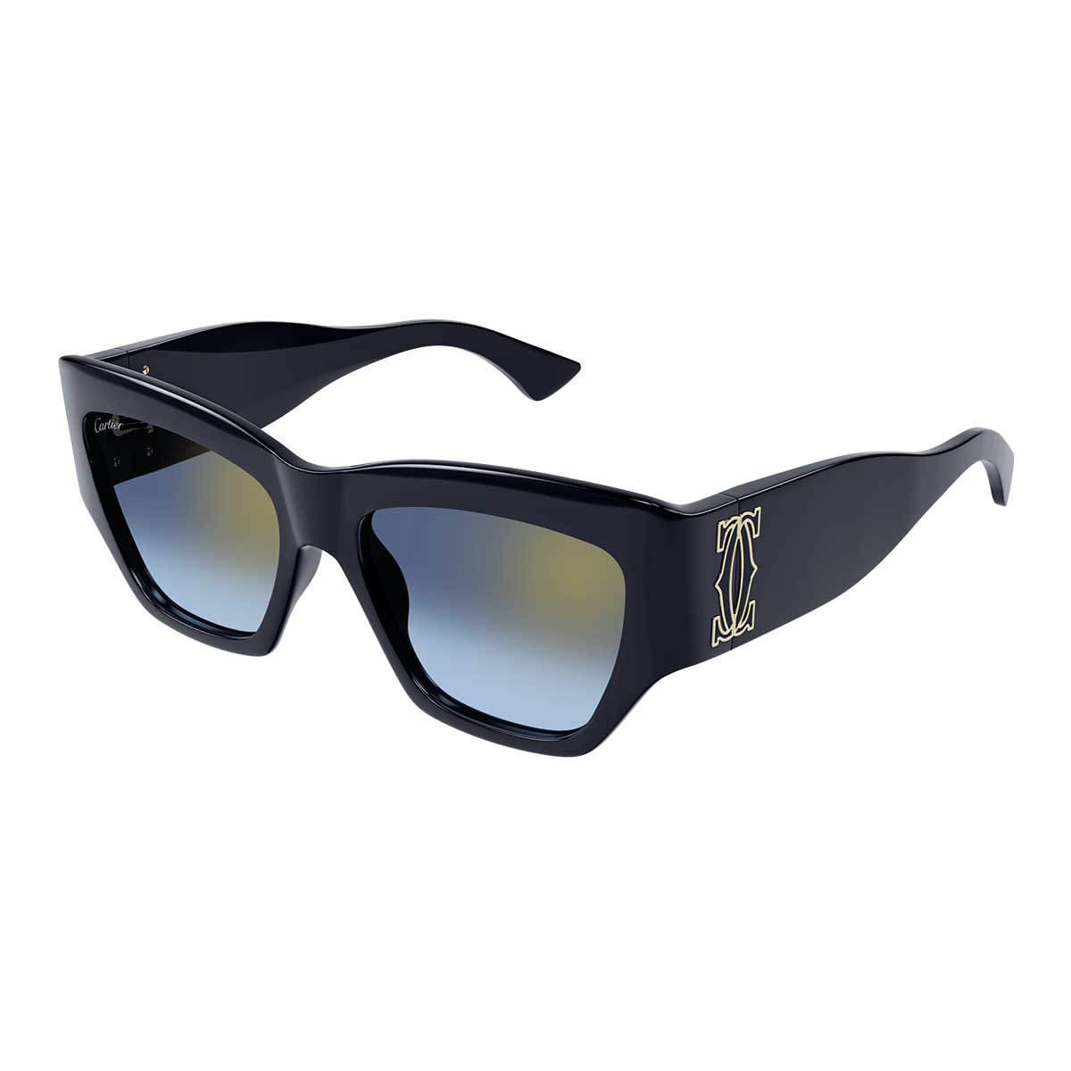Cartier Occhiali da Sole CT0435S 004 Blu/Blu Donna 2