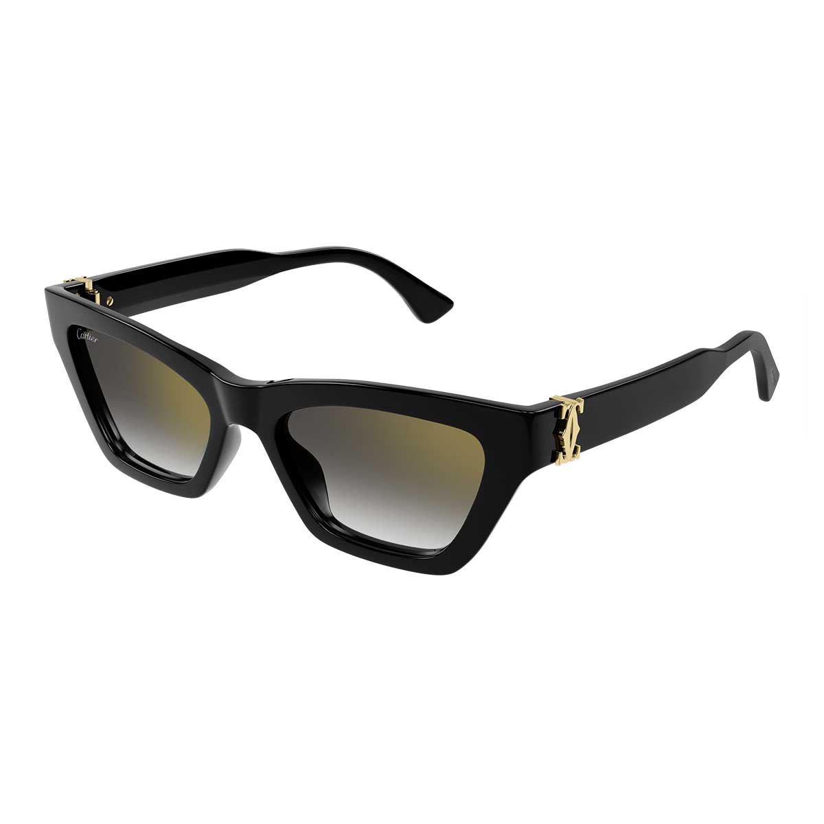 Cartier Occhiali da Sole CT0437S 001 Nero/Grigio Donna 2