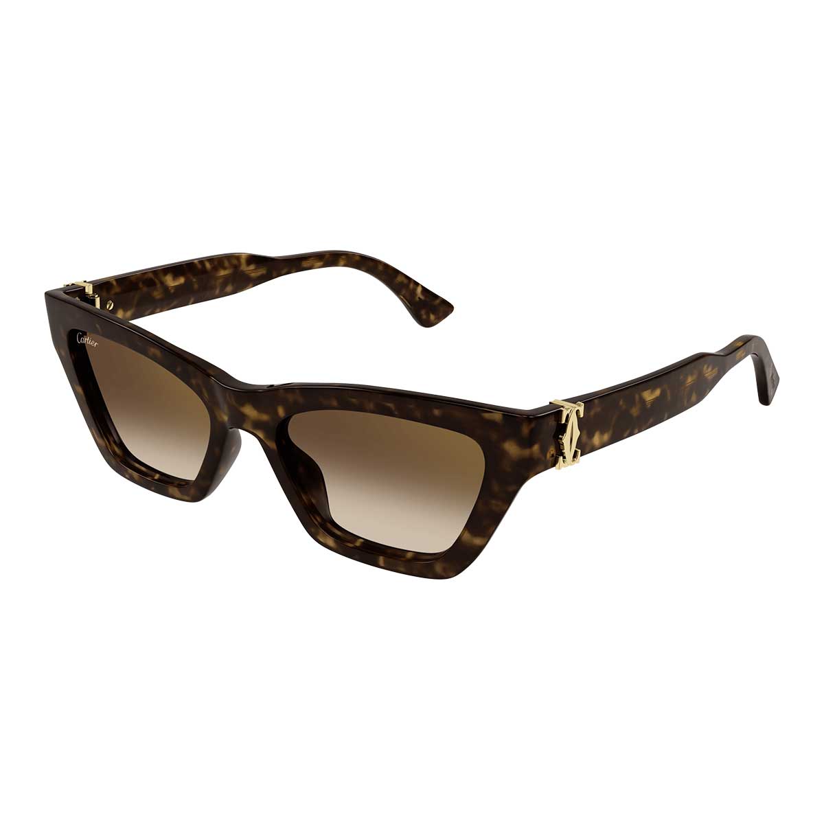 Cartier Occhiali da Sole CT0437S 002 Marrone/Marrone Donna 2