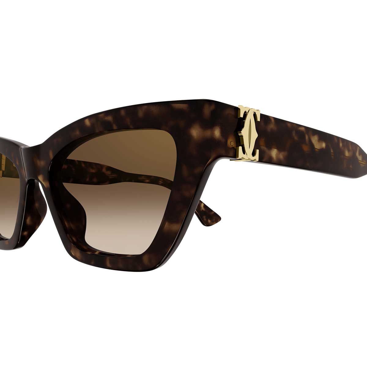 Cartier Occhiali da Sole CT0437S 002 Marrone/Marrone Donna 3