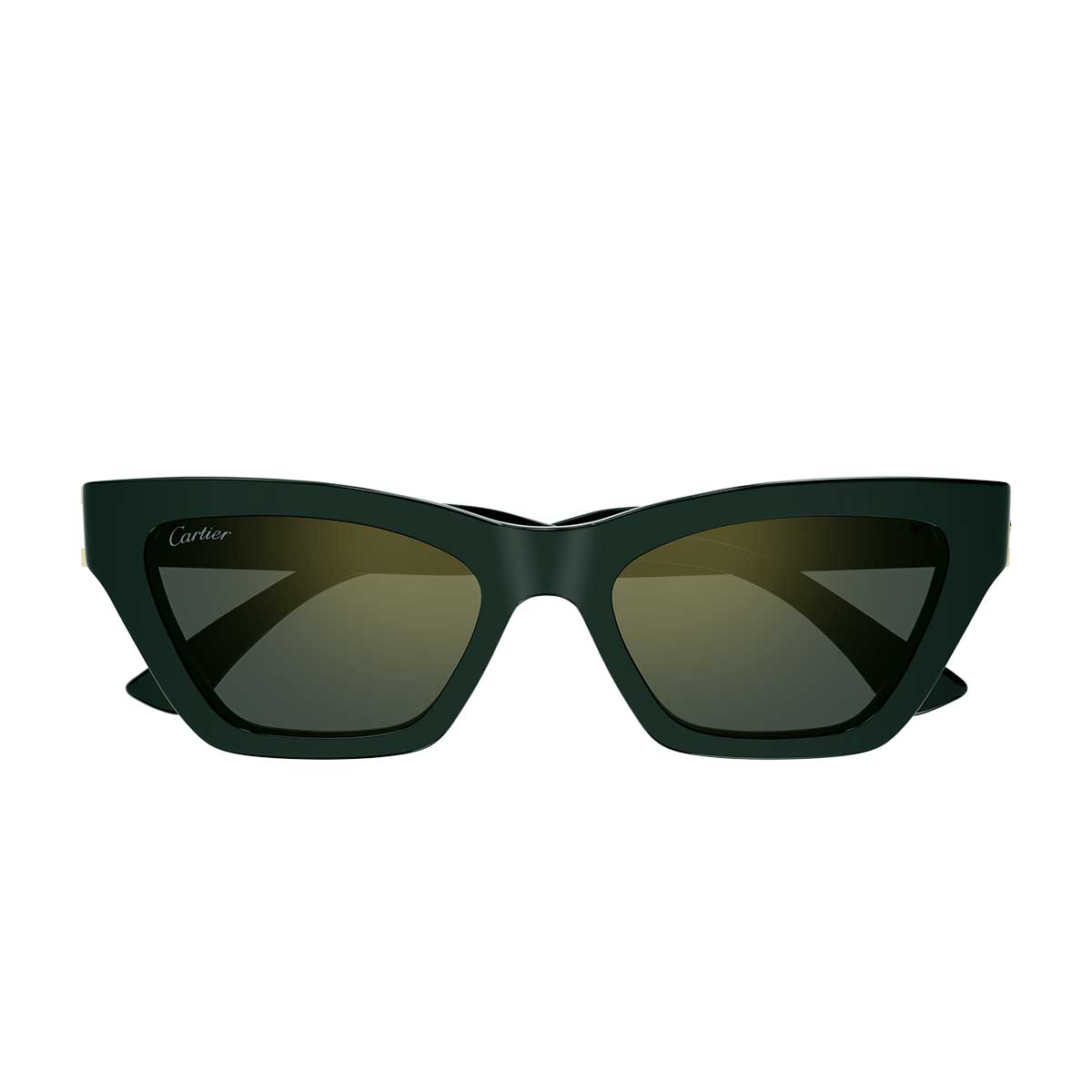 Cartier Occhiali da Sole CT0437S 003 Verde/Verde Donna