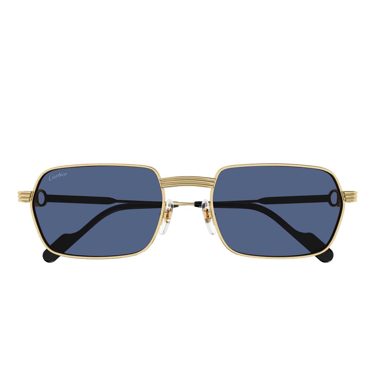 Cartier Occhiali da Sole CT0463S 003 Oro/Blu Uomo