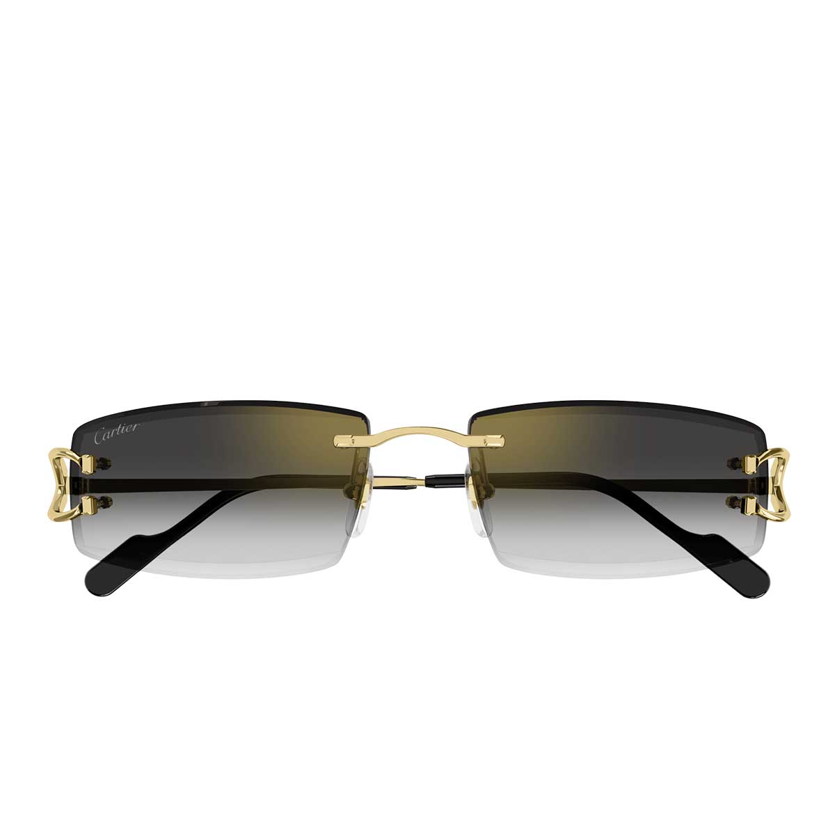Cartier Occhiali da Sole CT0465S 001 Oro/Grigio Uomo