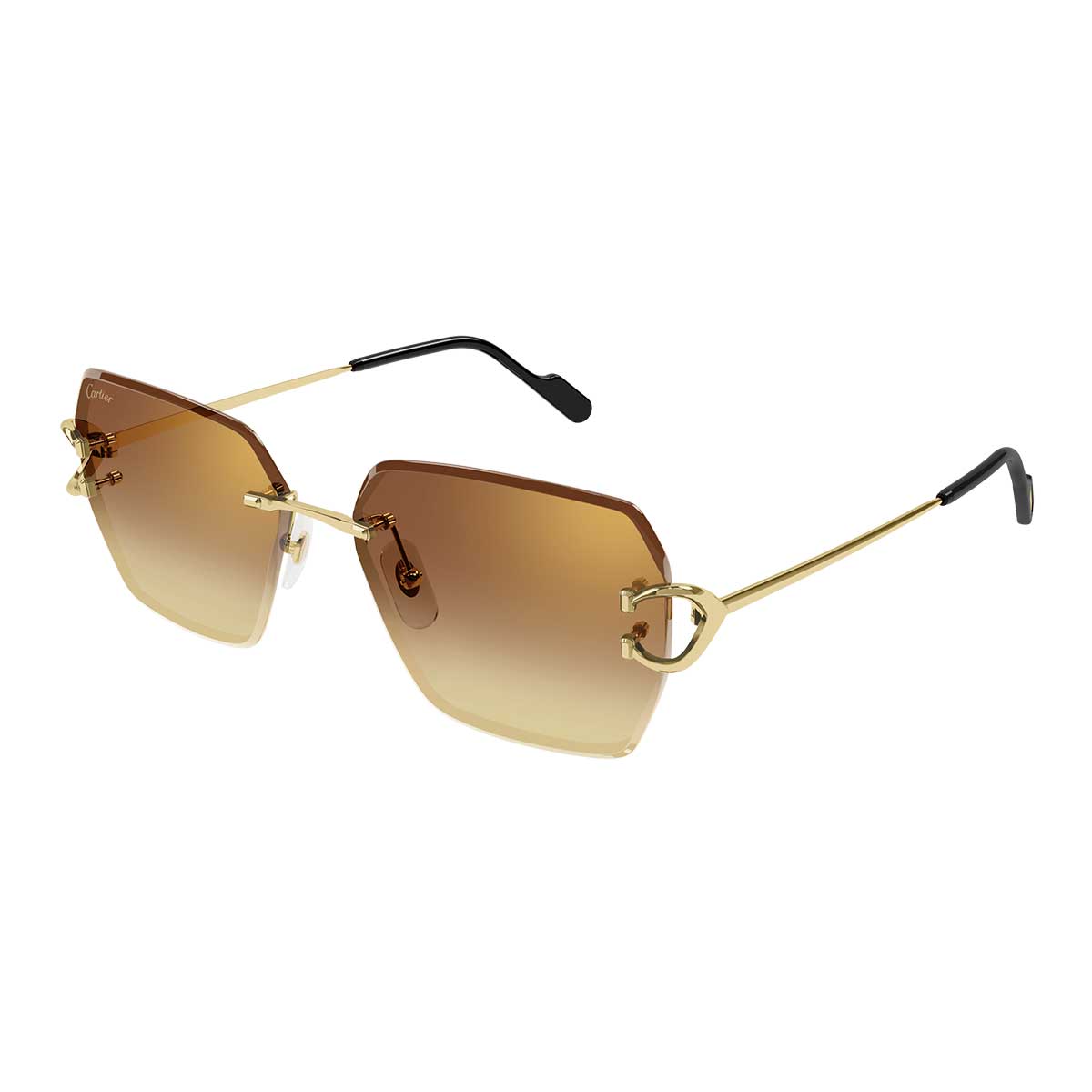 Cartier Occhiali da Sole CT0466S 004 Oro/Rosso Donna 2