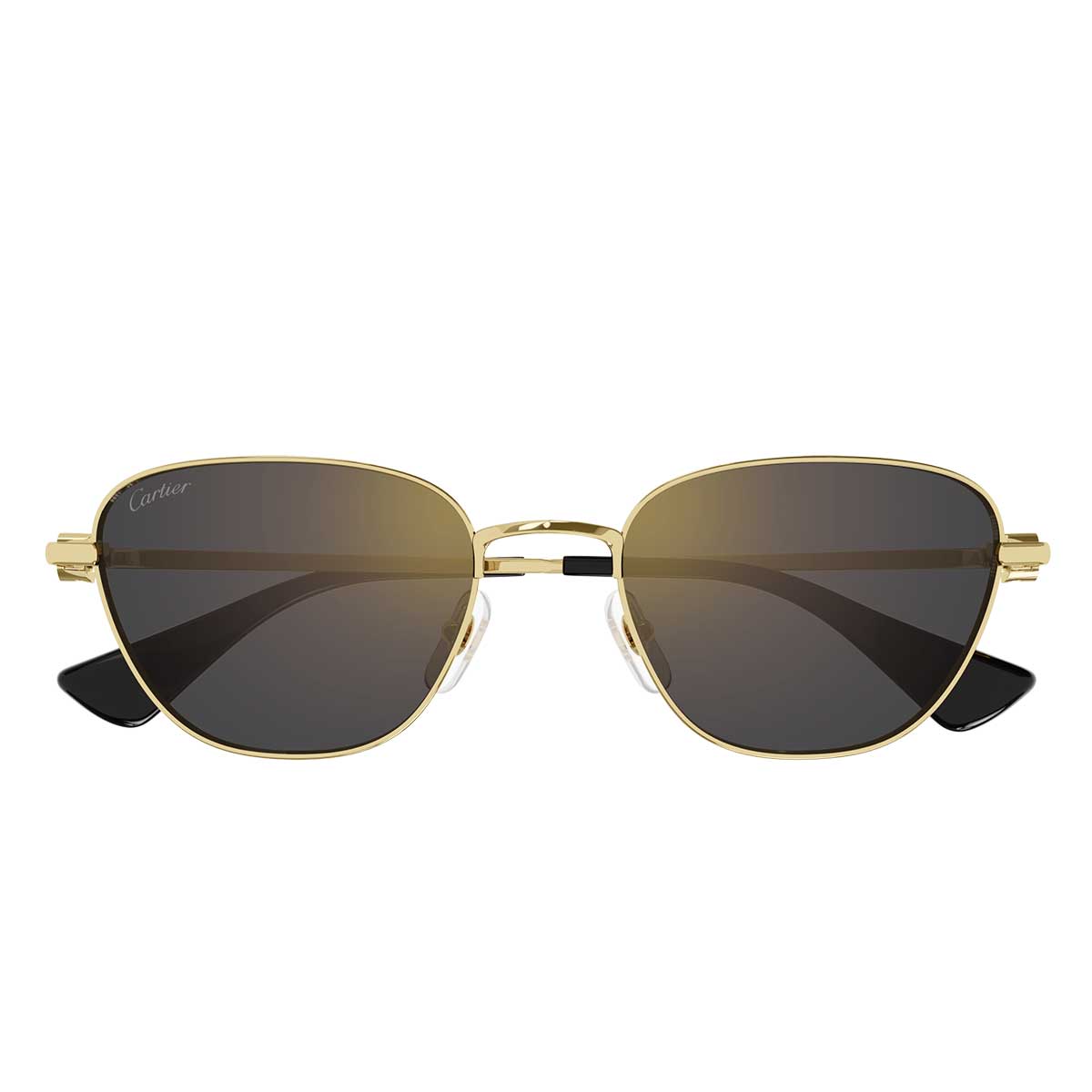 Cartier Occhiali da Sole CT0469S 001 Oro/Grigio Donna