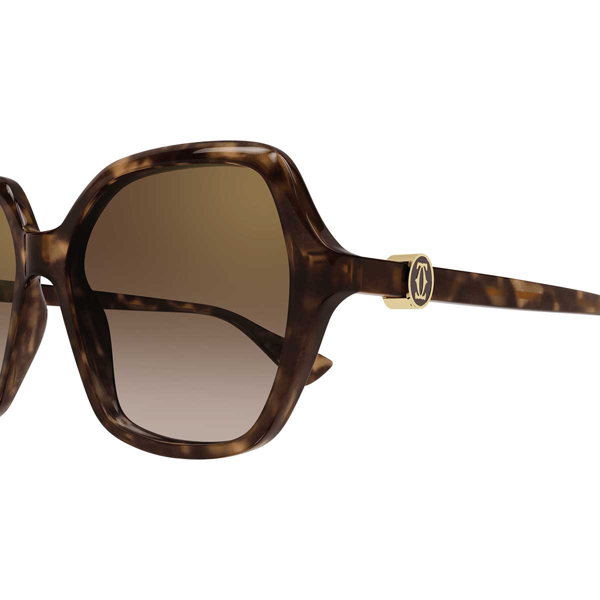 Cartier Occhiali da Sole CT0470S 002 Marrone/Marrone Donna 3