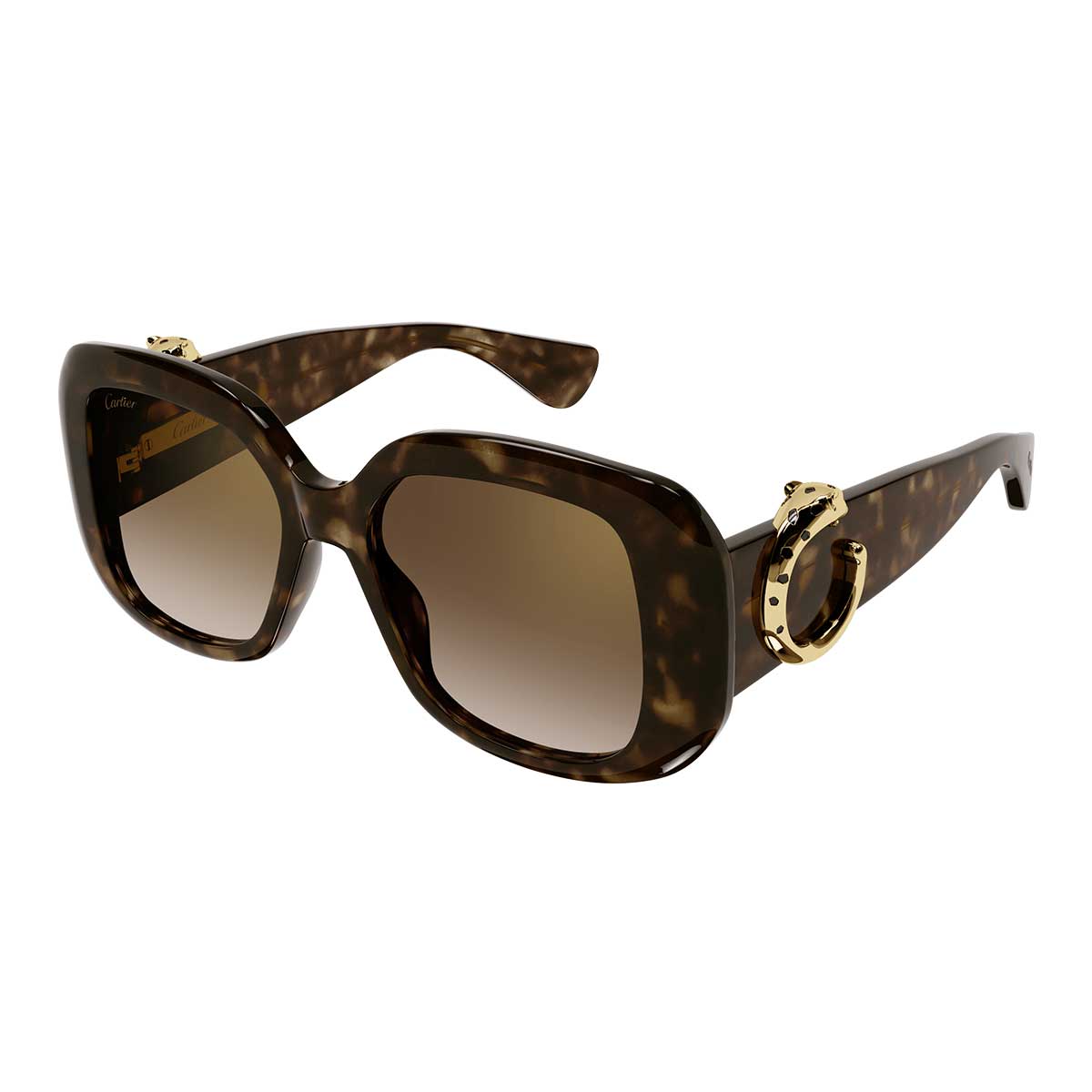 Cartier Occhiali da Sole CT0471S 002 Marrone/Marrone Donna 2