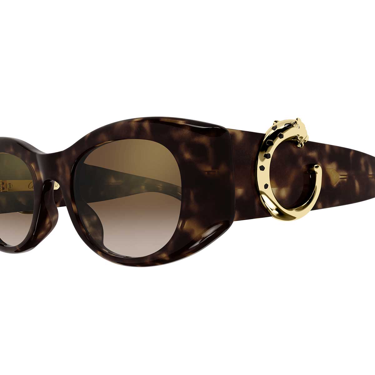 Cartier Occhiali da Sole CT0472S 002 Marrone/Marrone Donna 3