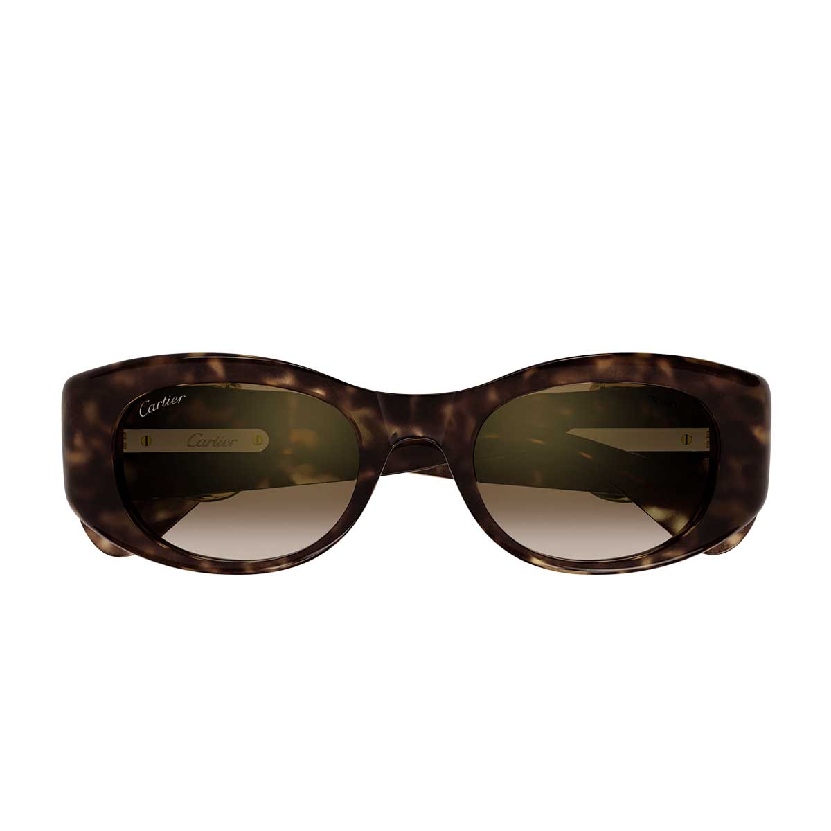 Cartier Occhiali da Sole CT0472S 002 Marrone/Marrone Donna
