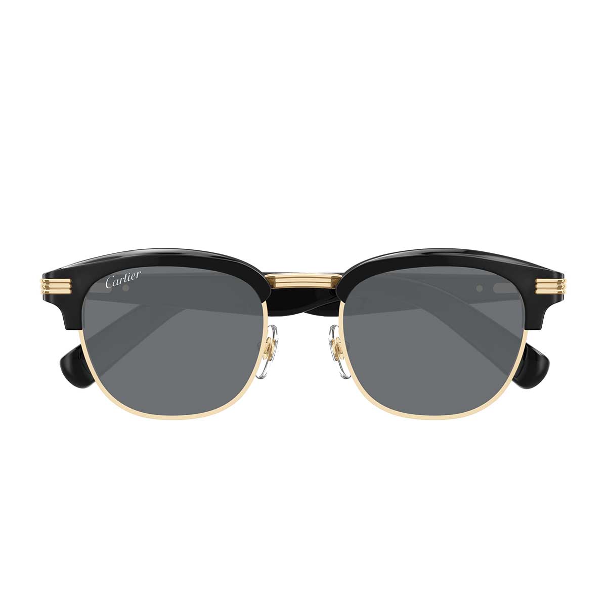 Cartier Occhiali da Sole CT0496S 003 Nero/Grigio Uomo