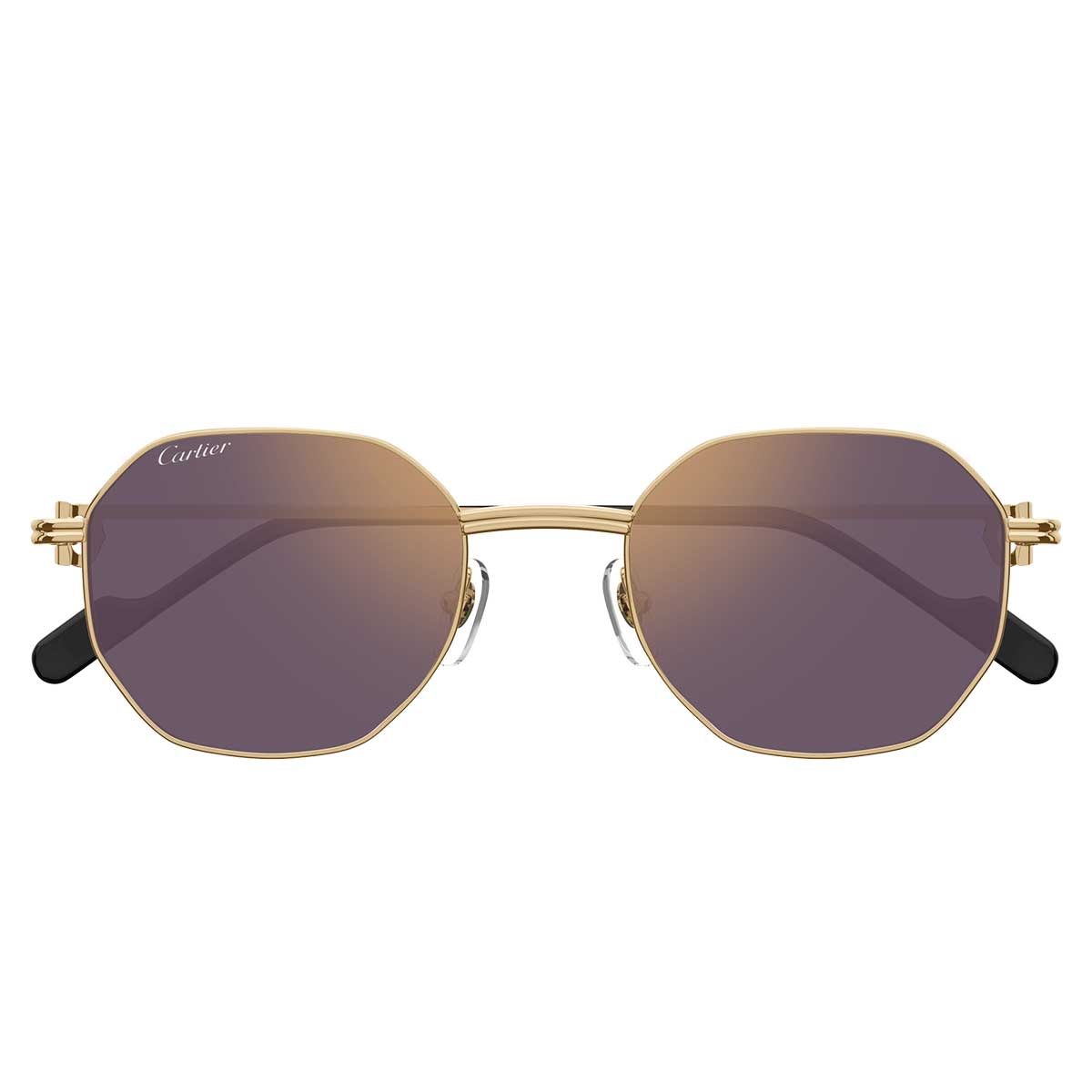 Cartier Occhiali da Sole CT0500S 004 Oro/Viola Unisex