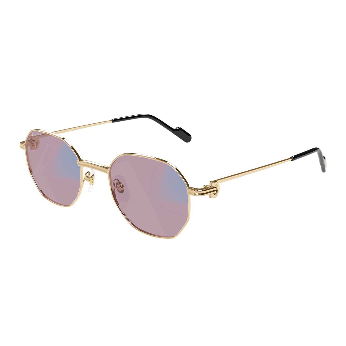 Cartier Occhiali da Sole CT0500S 005 Oro/Trasparente Unisex Fotocromatici 5