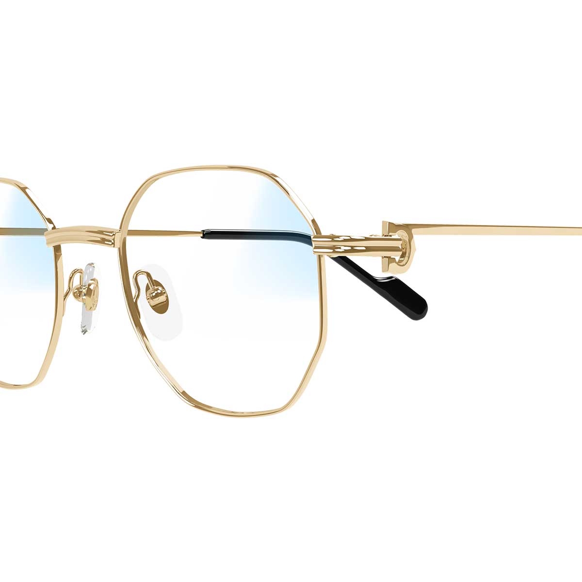 Cartier Occhiali da Sole CT0500S 005 Oro/Trasparente Unisex Fotocromatici 7