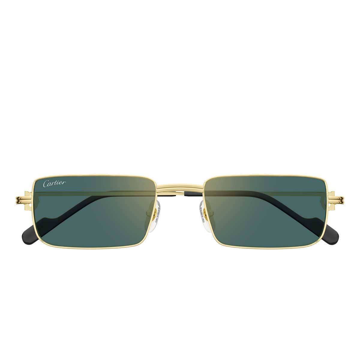 Cartier Occhiali da Sole CT0501S 003 Oro/Verde Unisex