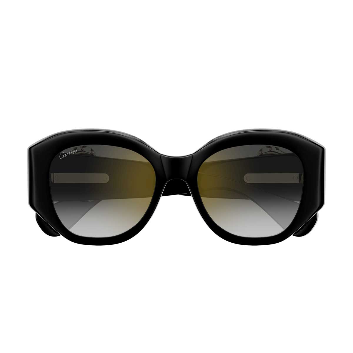 Cartier Occhiali da Sole CT0502S 001 Nero/Grigio Donna