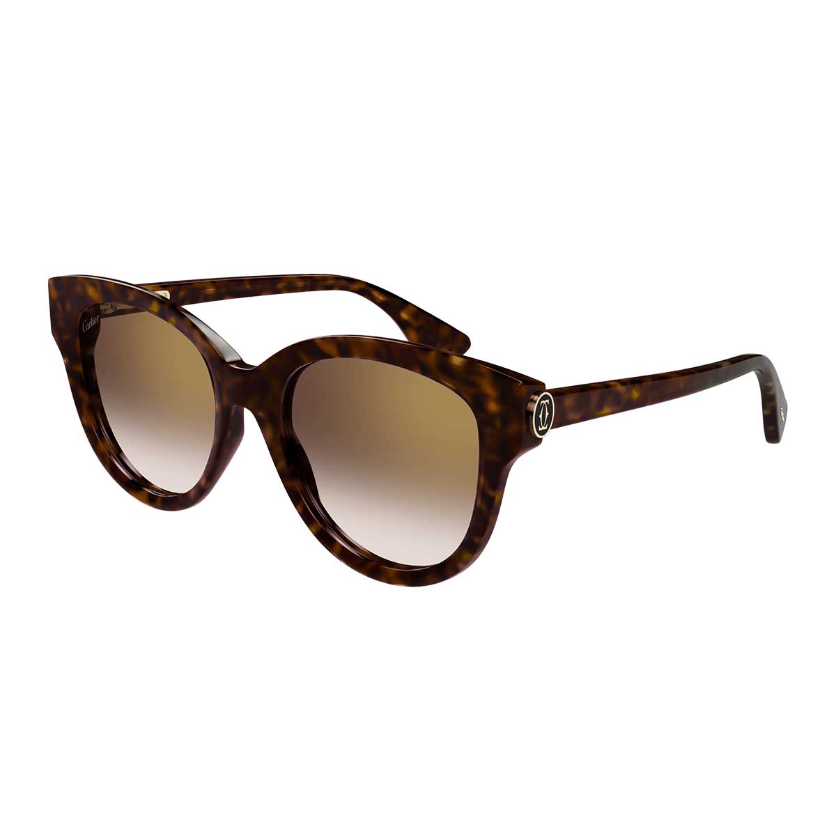 Cartier Occhiali da Sole CT0506S 002 Marrone/Marrone Donna 2